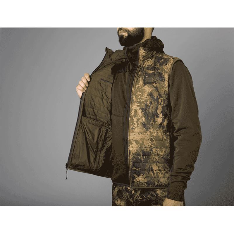 Gilet Sans Manche Homme Harkila Deer Stalker Camo Reversible Packable -… – Image 9