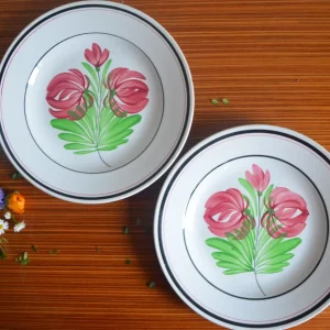 Lot de 2 assiettes Pexonne FF